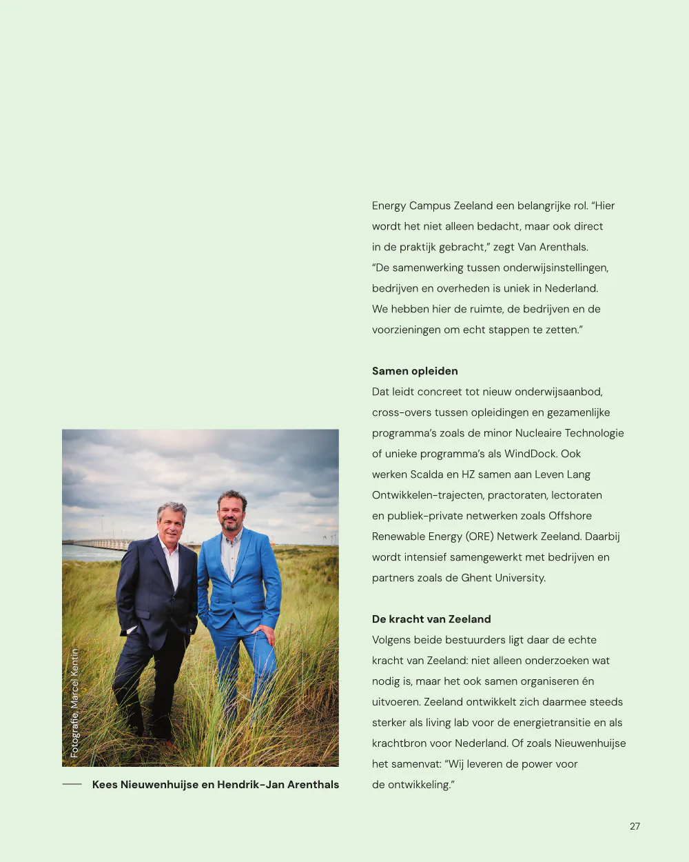 Pulse, pagina 27: Zeeland als krachtbron voor de energietransitie