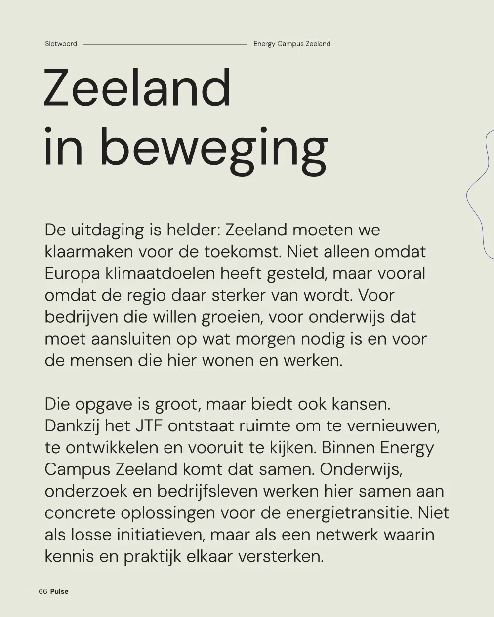 Pulse, pagina 66: Zeeland in beweging